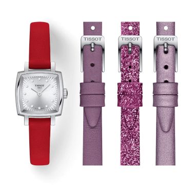 TISSOT Mod. LOVELY Special pack + 3 extra straps