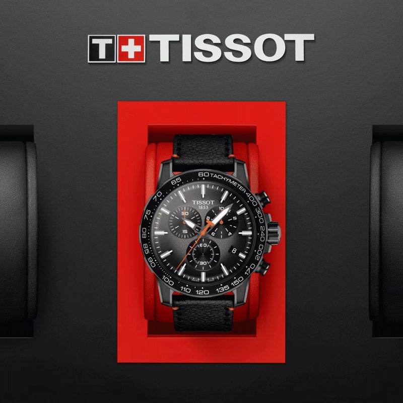 TISSOT Supersport Chrono Special Return | Orologio Sportivo Da Uomo | Design Nero E Raffinato | Cronografo Di Lusso | Movimento Al Quarzo