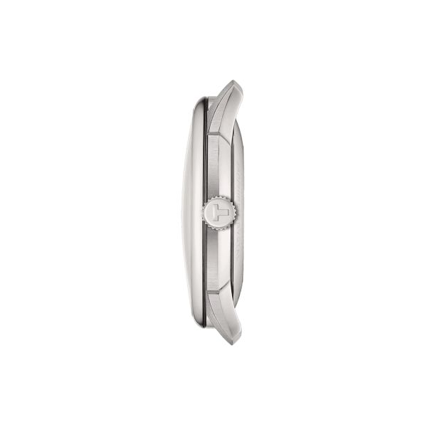 Montre Tissot T-Classic Chemin des Tourelles Powermatic 80 cadran vert bracelet acier 42 mm T139.407.11.091.00