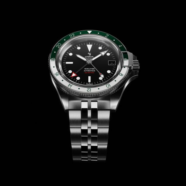 Yema Superman 500 GMT automatic Watch 39 mm YGMT23A39-AMS
