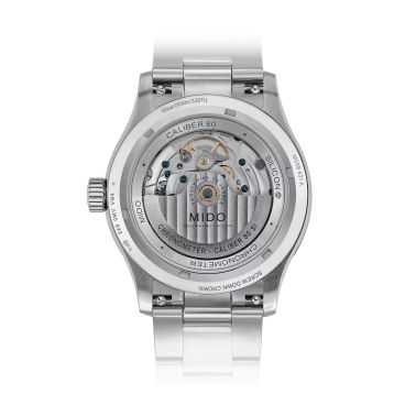 Mido Multifort M Chronometer COSC automatic watch green dial steel bracelet 42 mm M038.431.11.097.00