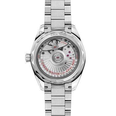 Montre Omega Seamaster Aqua Terra 150m Ladies Co-Axial Master Chronometer cadran vert bracelet acier 34 mm