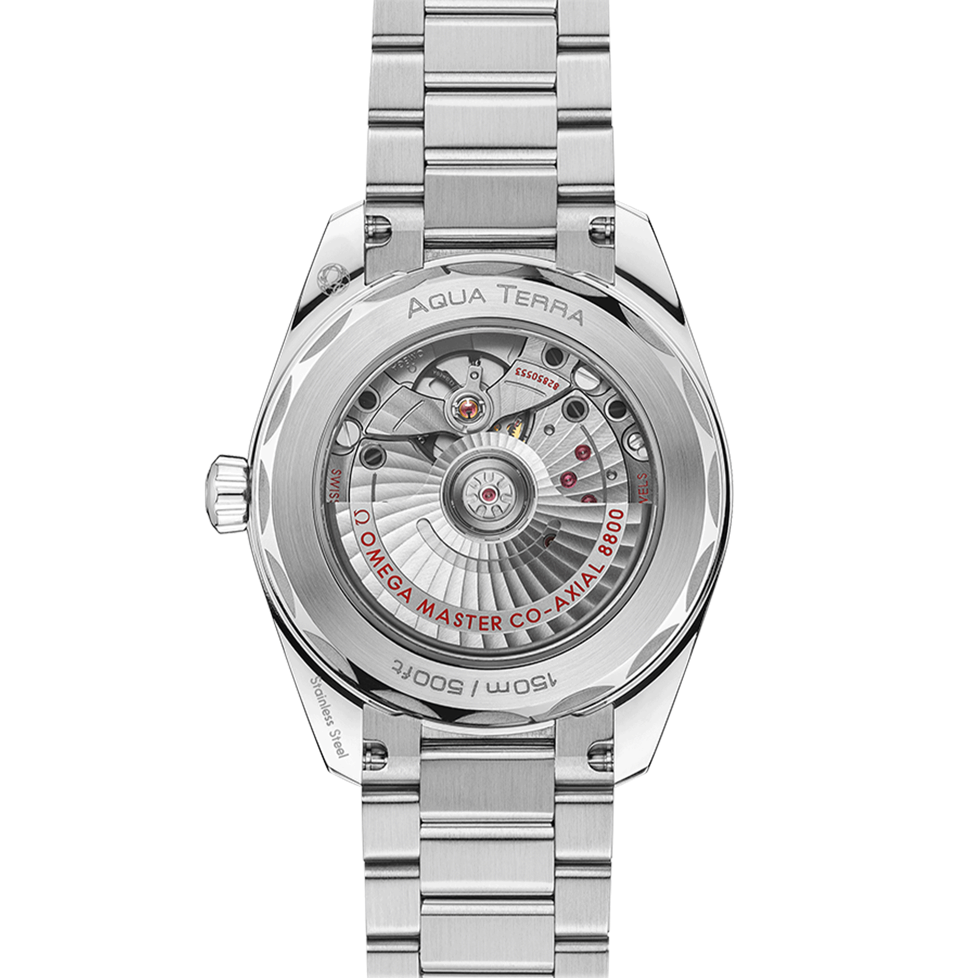 Omega Seamaster Aqua Terra 150m Co-Axial Master Chronometer watch saffron dial steel bracelet 38 mm