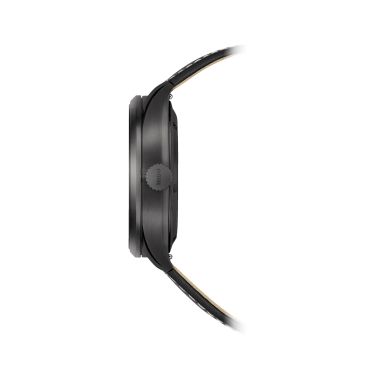 Montre Mido Multifort M Chronometer COSC automatique cadran noir bracelet cuir noir 42 mm M038.431.36.057.00