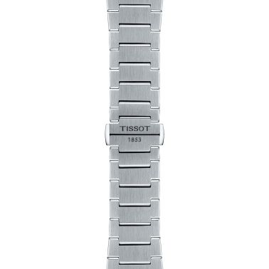 Tissot PRX Chronograph automatic watch white dial steel bracelet 42 mm T137.427.11.011.01