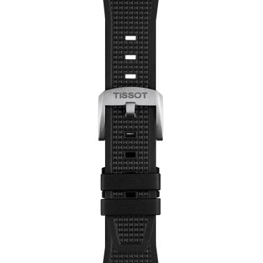 Montre Tissot PRX Powermatic 80 automatique cadran noir bracelet caoutchouc noir 40 mm T137.407.17.051.00
