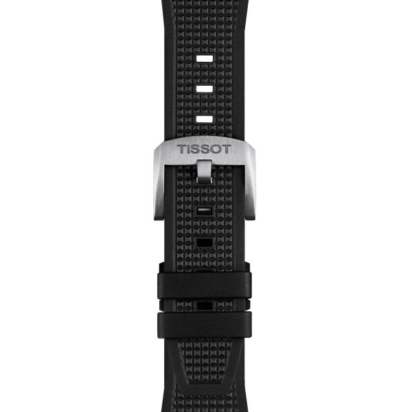 Montre Tissot PRX quartz cadran noir bracelet caoutchouc noir 40 mm T137.410.17.051.00