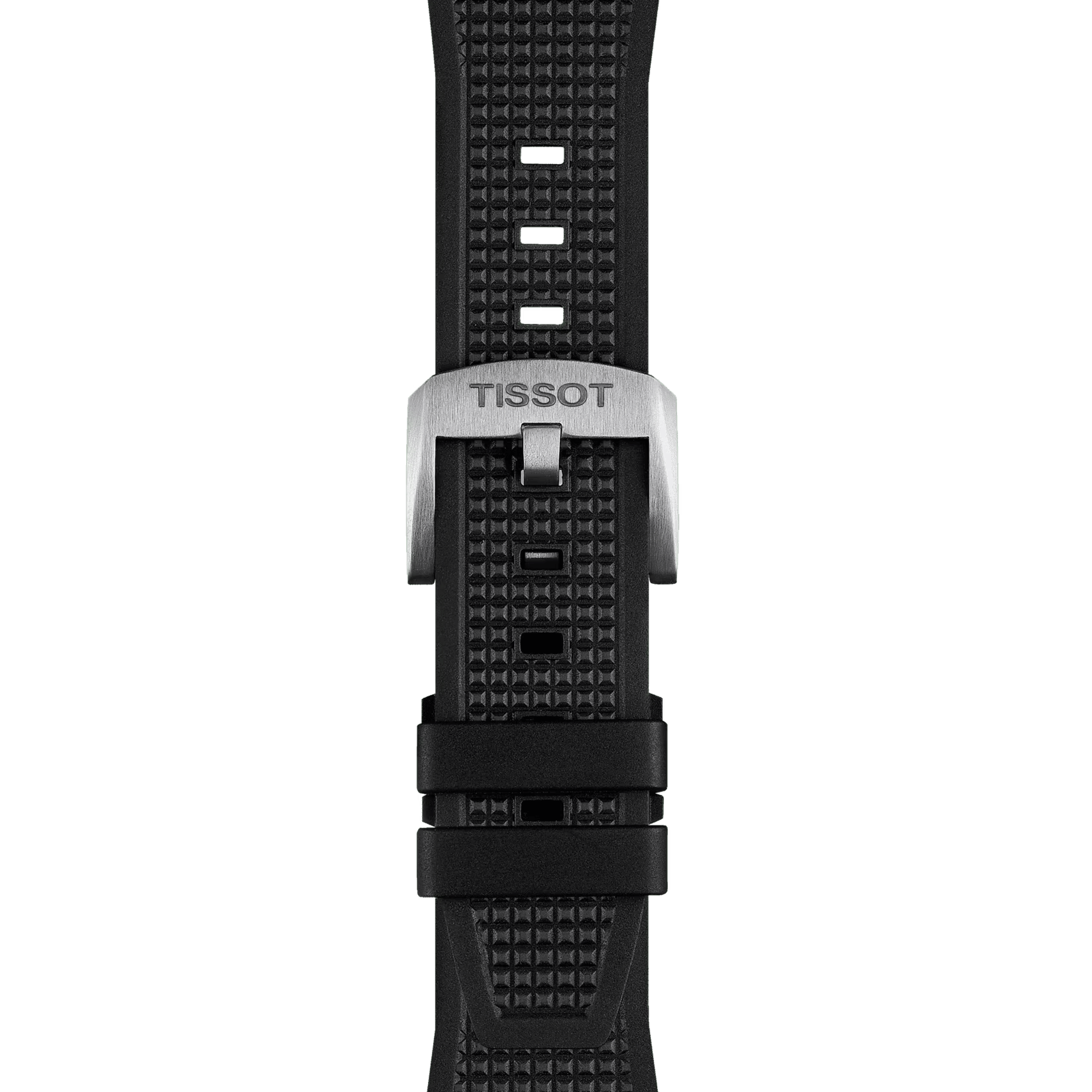 Montre Tissot PRX quartz cadran noir bracelet caoutchouc noir 40 mm T137.410.17.051.00