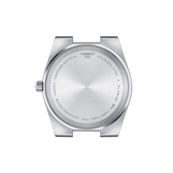 Montre Tissot PRX quartz cadran noir bracelet caoutchouc noir 40 mm T137.410.17.051.00