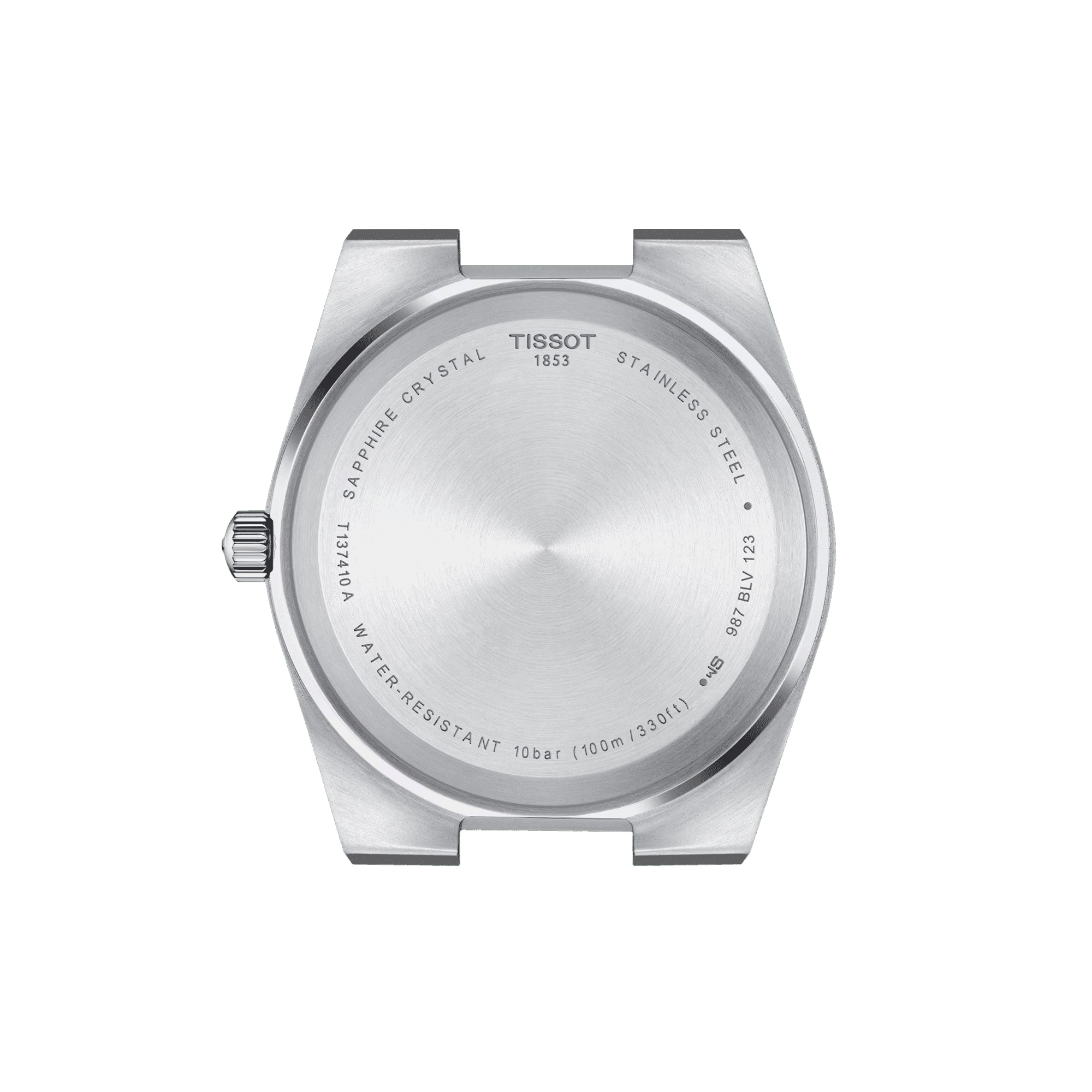 Montre Tissot PRX quartz cadran noir bracelet caoutchouc noir 40 mm T137.410.17.051.00