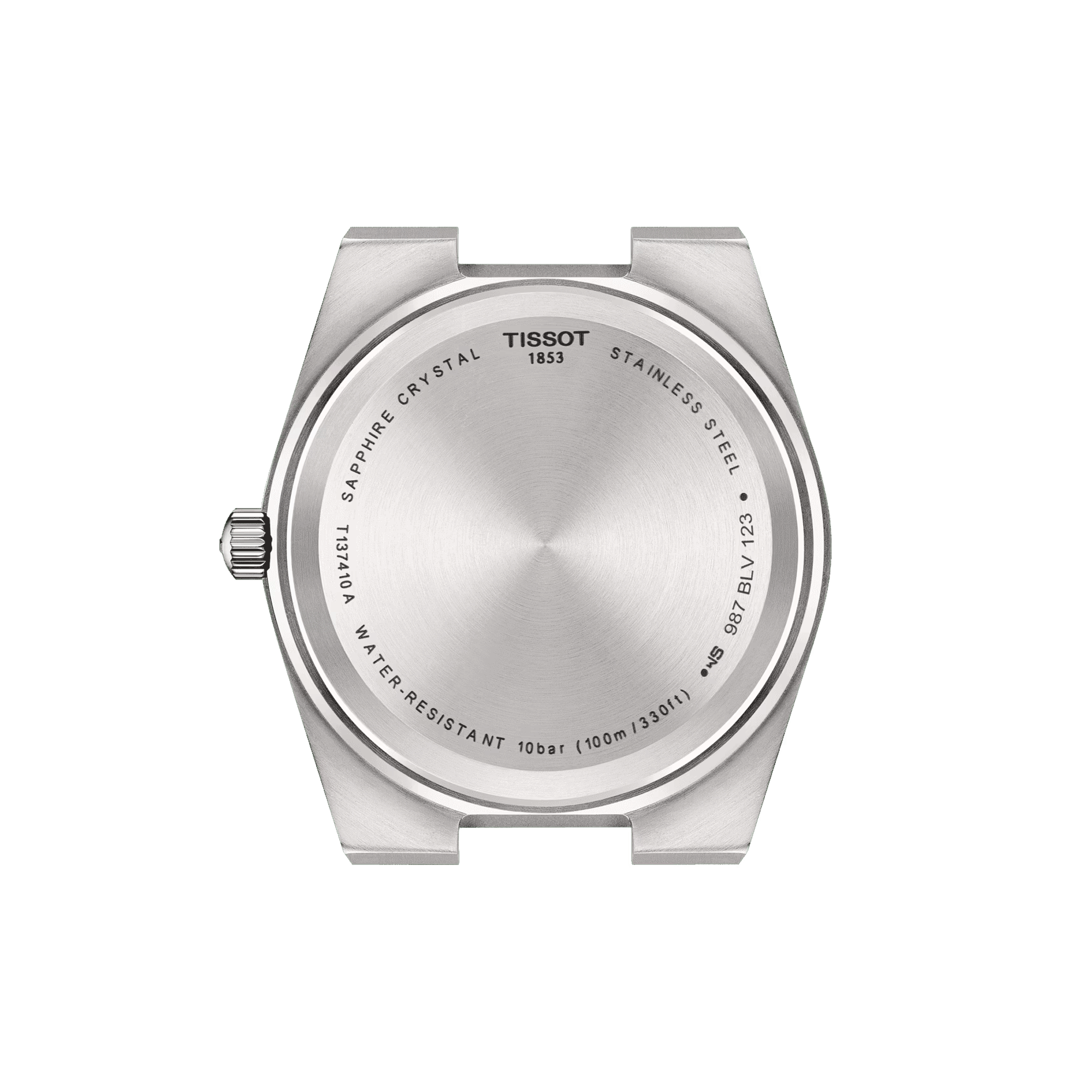 Montre Tissot PRX quartz cadran blanc bracelet caoutchouc blanc 40 mm T137.410.17.011.00