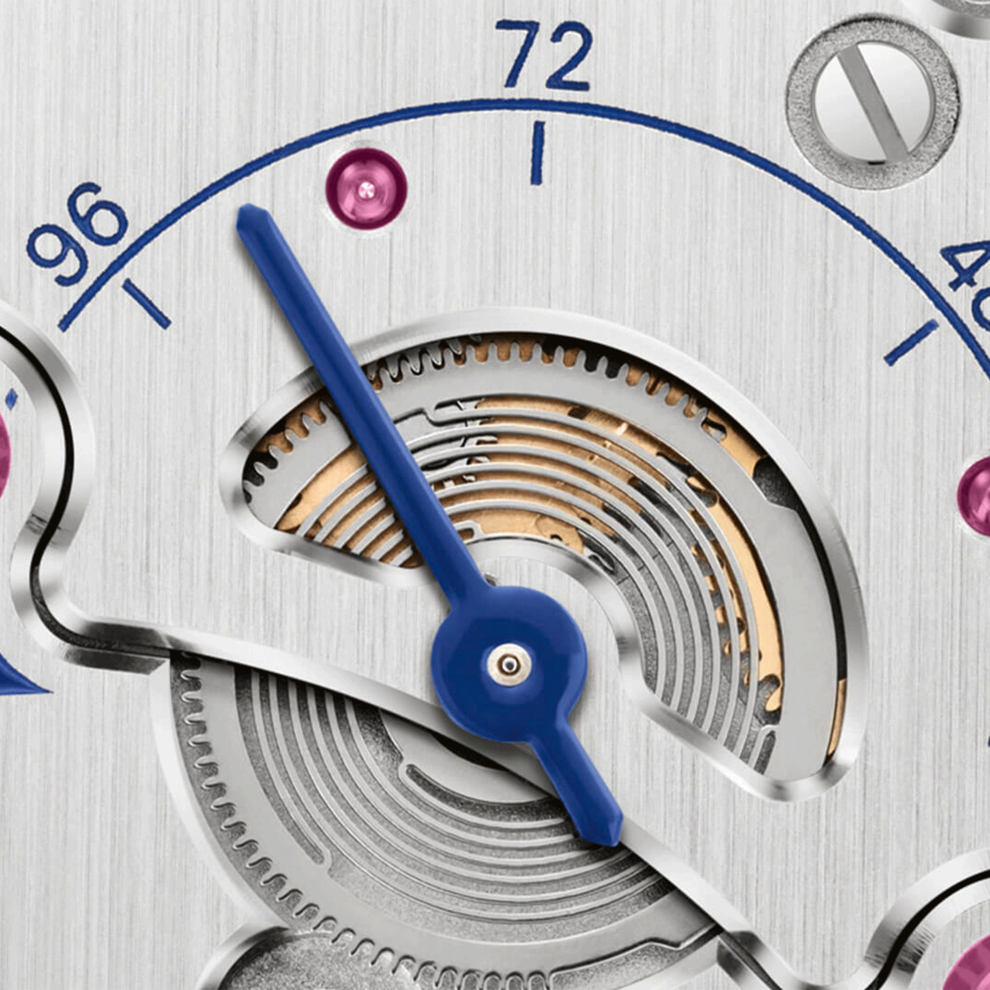 Oris Big Crown Caliber 473 mechanical blue dial leather strap 38 mm