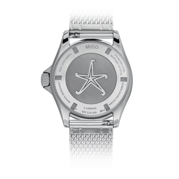 Mido Ocean Star Tribute automatic watch blue dial gradient stainless steel bracelet 40,5 mm M026.807.11.041.01
