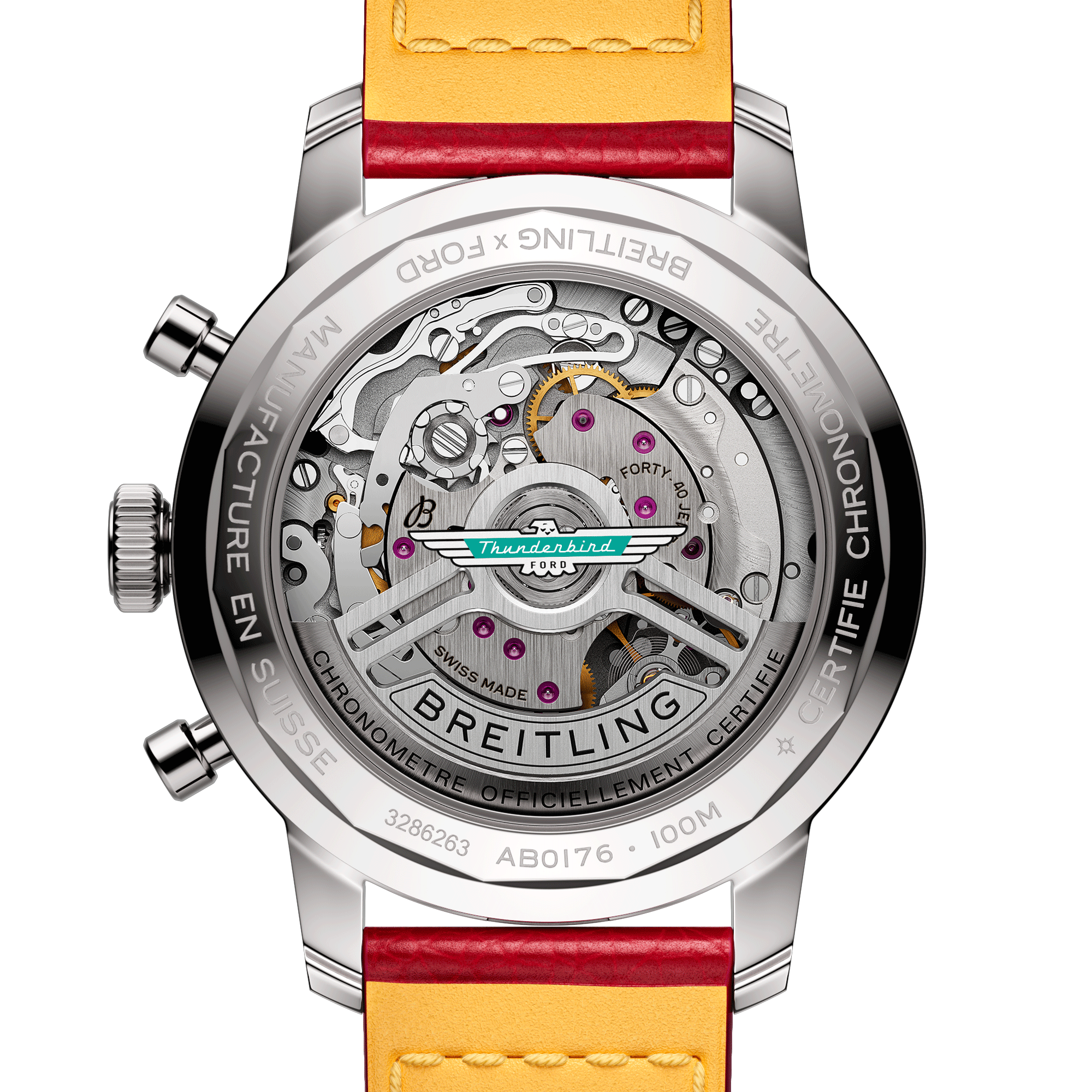 Montre Breitling Top Time B01 Ford Thunderbird AB01766A1A1X1 Lepage