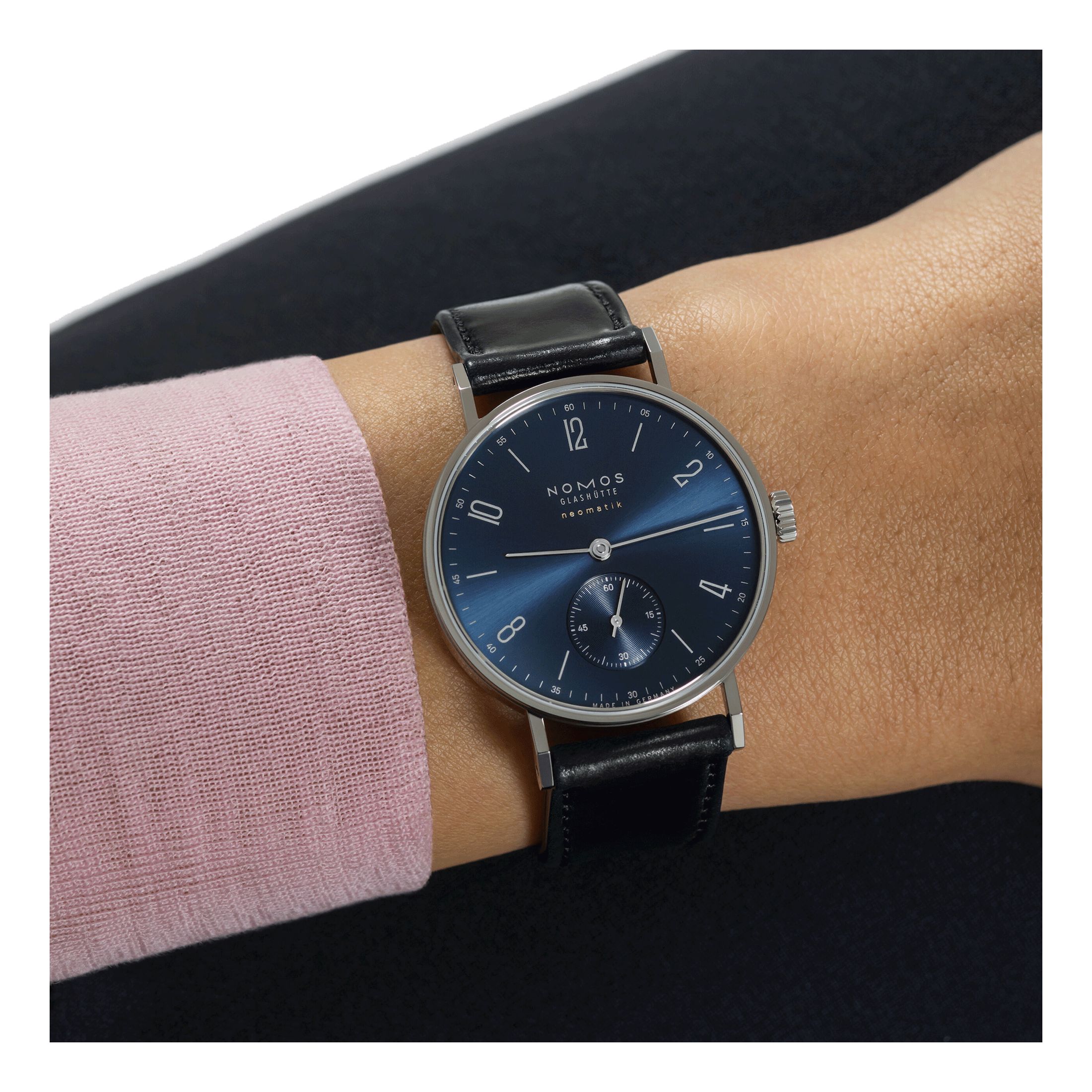 Nomos Tangente Neomatik Blue Gold automatic 35 mm Watch 191