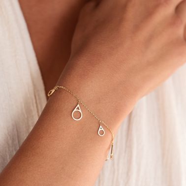 Bracelet Lepage Athéna en or jaune