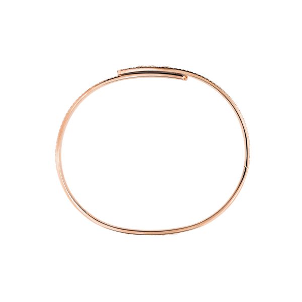 Messika Move Noa Full Pavé bangle in rose gold and diamonds