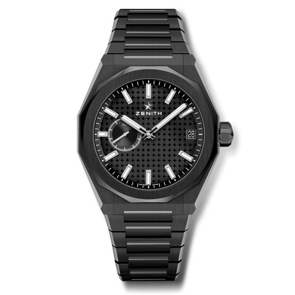 Montre Zenith Defy Skyline Céramique El-Primero automatique cadran noir bracelet céramique 41 mm