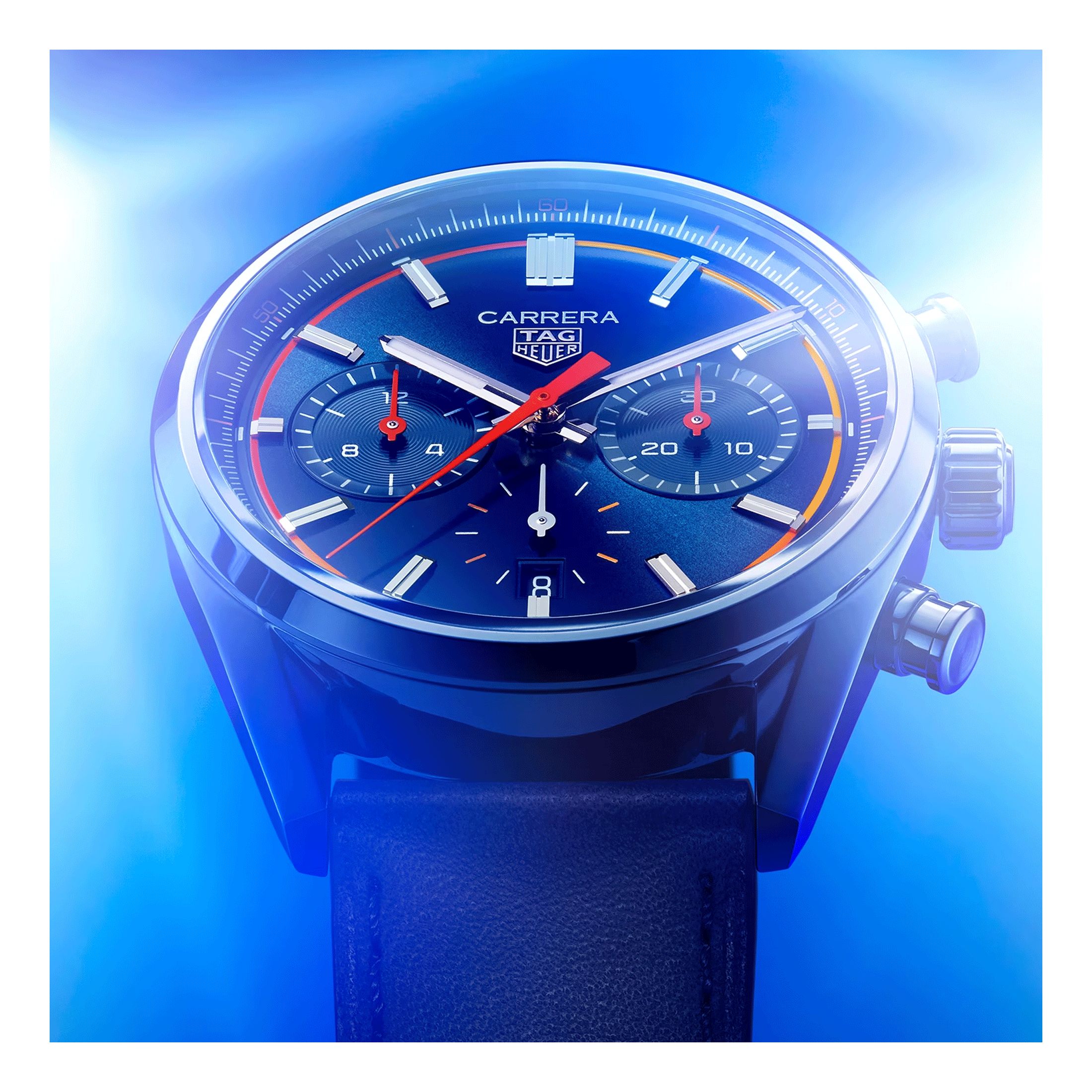 TAG Heuer Carrera Chronograph Watch 42 mm Lepage