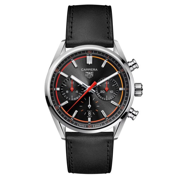 Tag heuer carrera black and red best sale