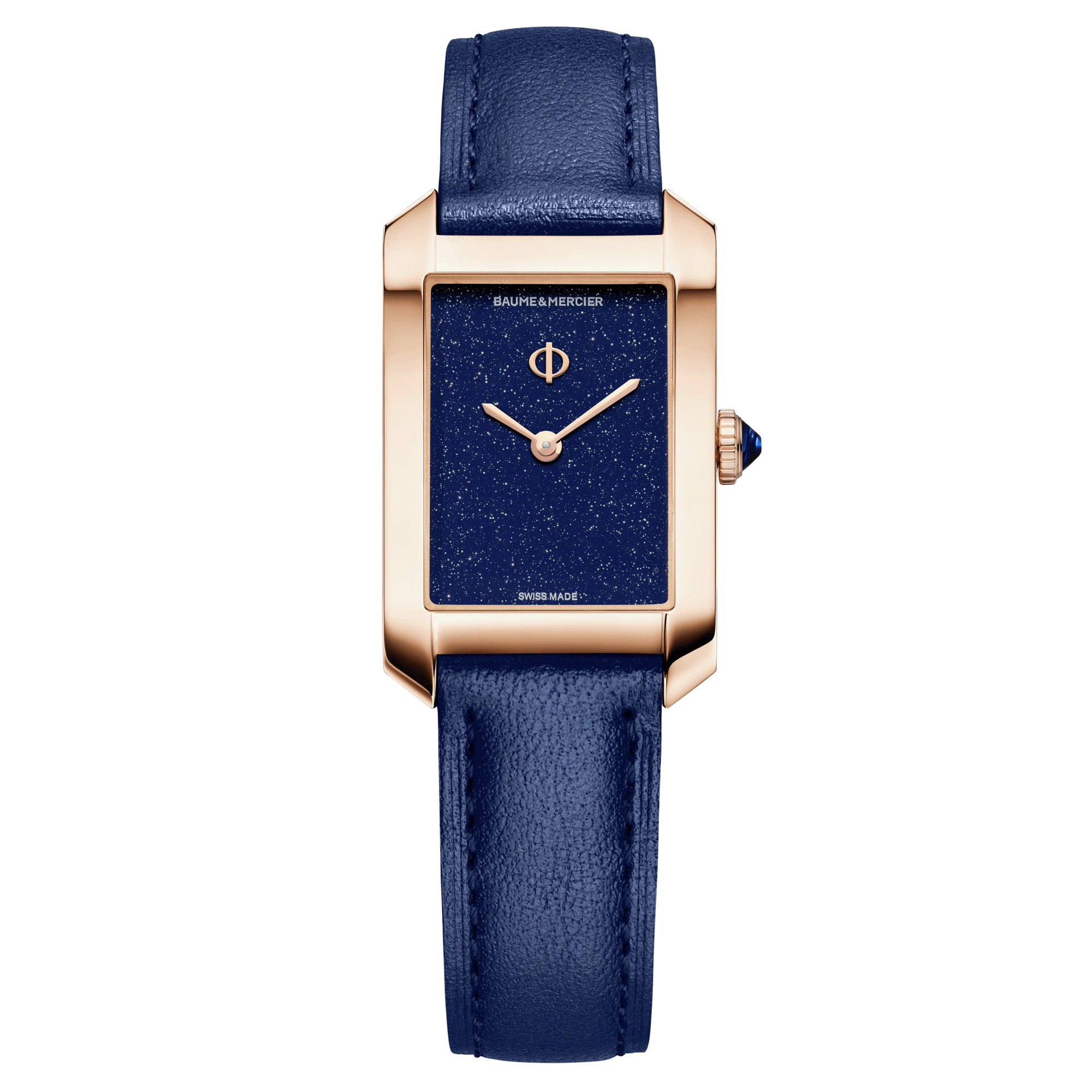 Baume et Mercier Hampton Gold quartz Watch 35 x 22 mm 10674 Lepage