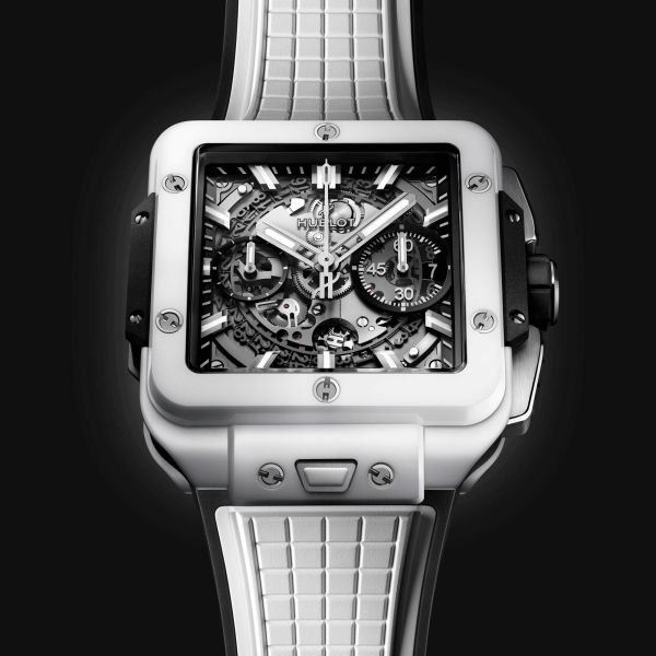 【正規品】HUBLOT用ホワイトラバーベルト42ミリ ウブロ Hublot ホワイト ラバーベルト ウブロ 白 ベルトの
