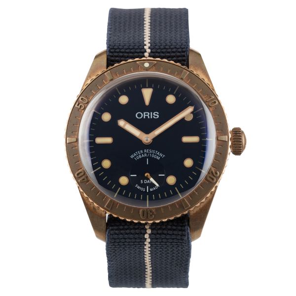 Oris Divers Carl Brashear bronze Calibre 401 automatic 40 mm Full Set 2022