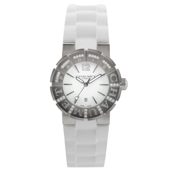 Chaumet Class One W17221 quartz diamond-set bezel 33 mm circa 2015 