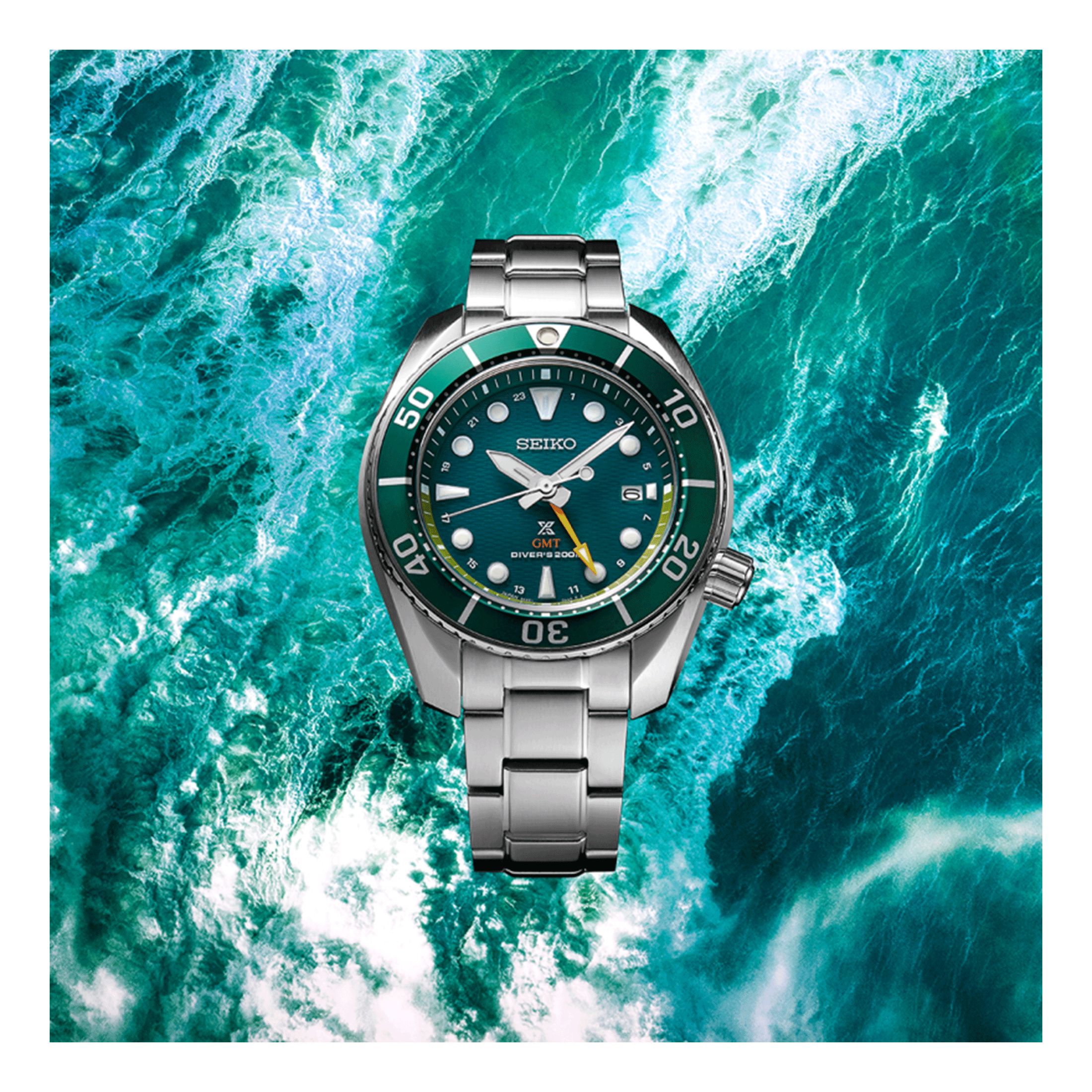 Seiko Prospex Sumo GMT Green SFK003J1 Lepage