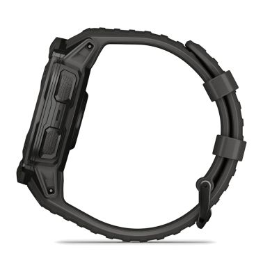 Garmin Instinct 2X Solar Graphite watch with black silicone strap 50 mm