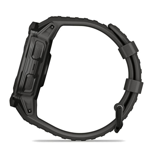 Montre Garmin Instinct 2X Solar Graphite bracelet silicone noir 50 mm 010-02805-00