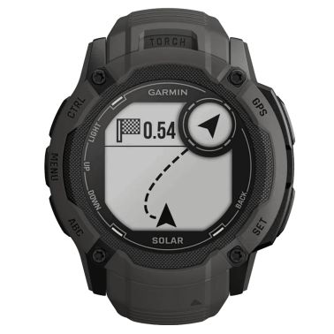 Garmin Instinct 2X Solar Graphite watch with black silicone strap 50 mm