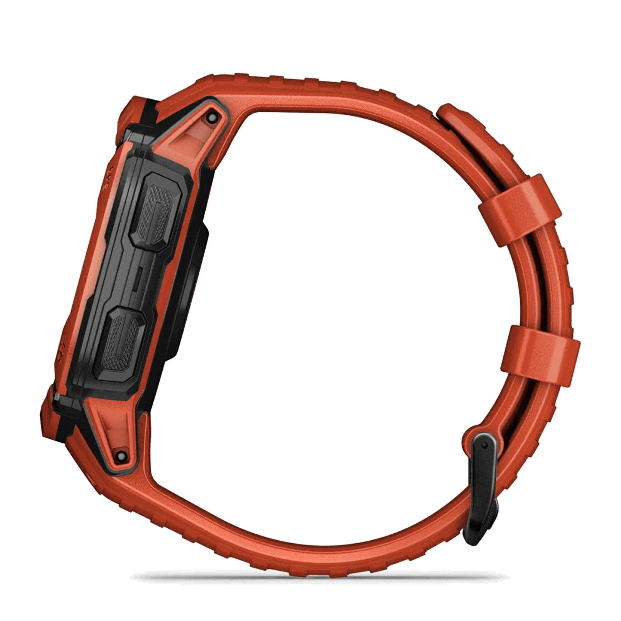 Montre Garmin Instinct 2X Solar Rouge bracelet silicone rouge 50 mm 010-02805-01