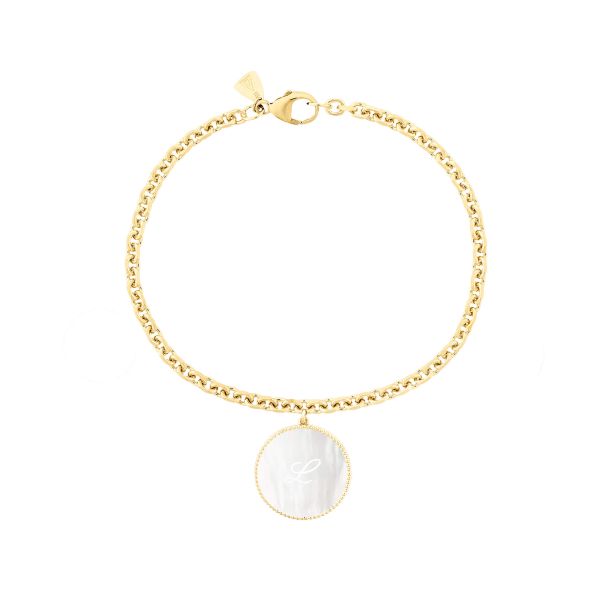Bracelet Lepage Colette personnalisé en or jaune B092CDJ18