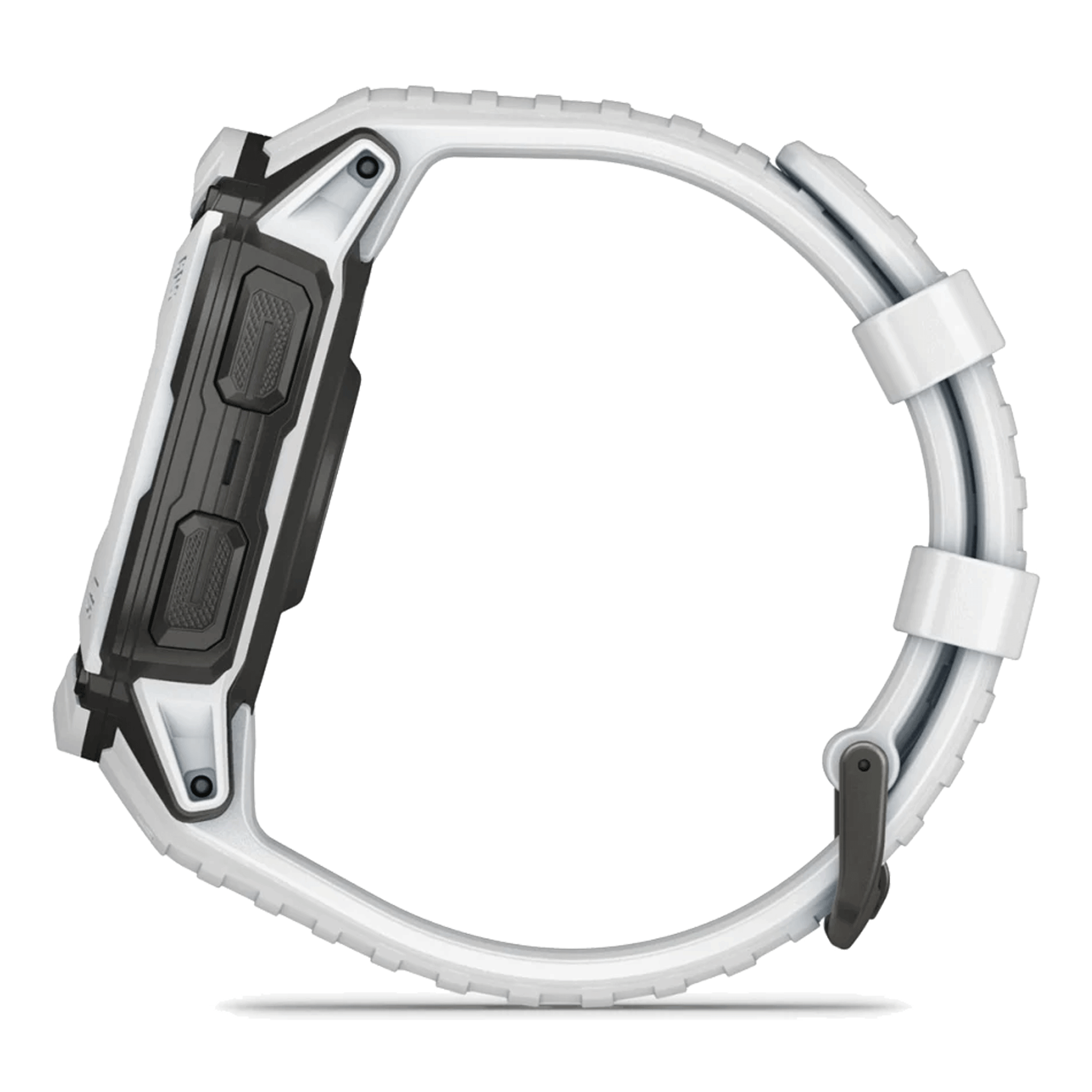 Garmin Instinct 2X Solar White watch with white silicone strap 50 mm