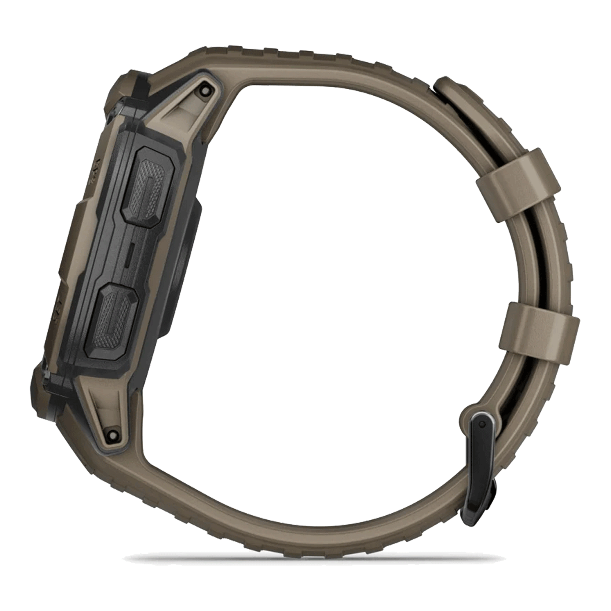 Montre Garmin Instinct 2X Solar Tactical Edition Beige Coyotte bracelet silicone beige 50 mm 010-02805-02