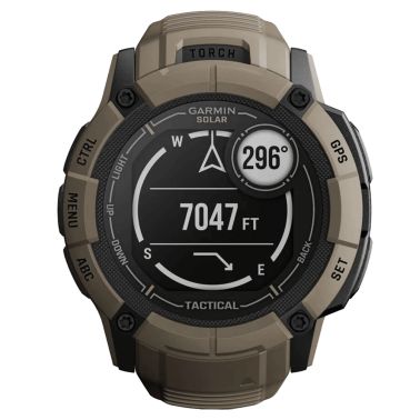 Garmin Instinct 2X Solar Tactical Beige Watch 010 02805 02 Lepage