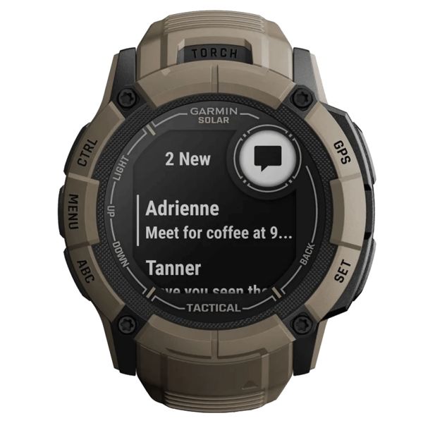 Montre Garmin Instinct 2X Solar Tactical Beige 010-02805-02 - Lepage