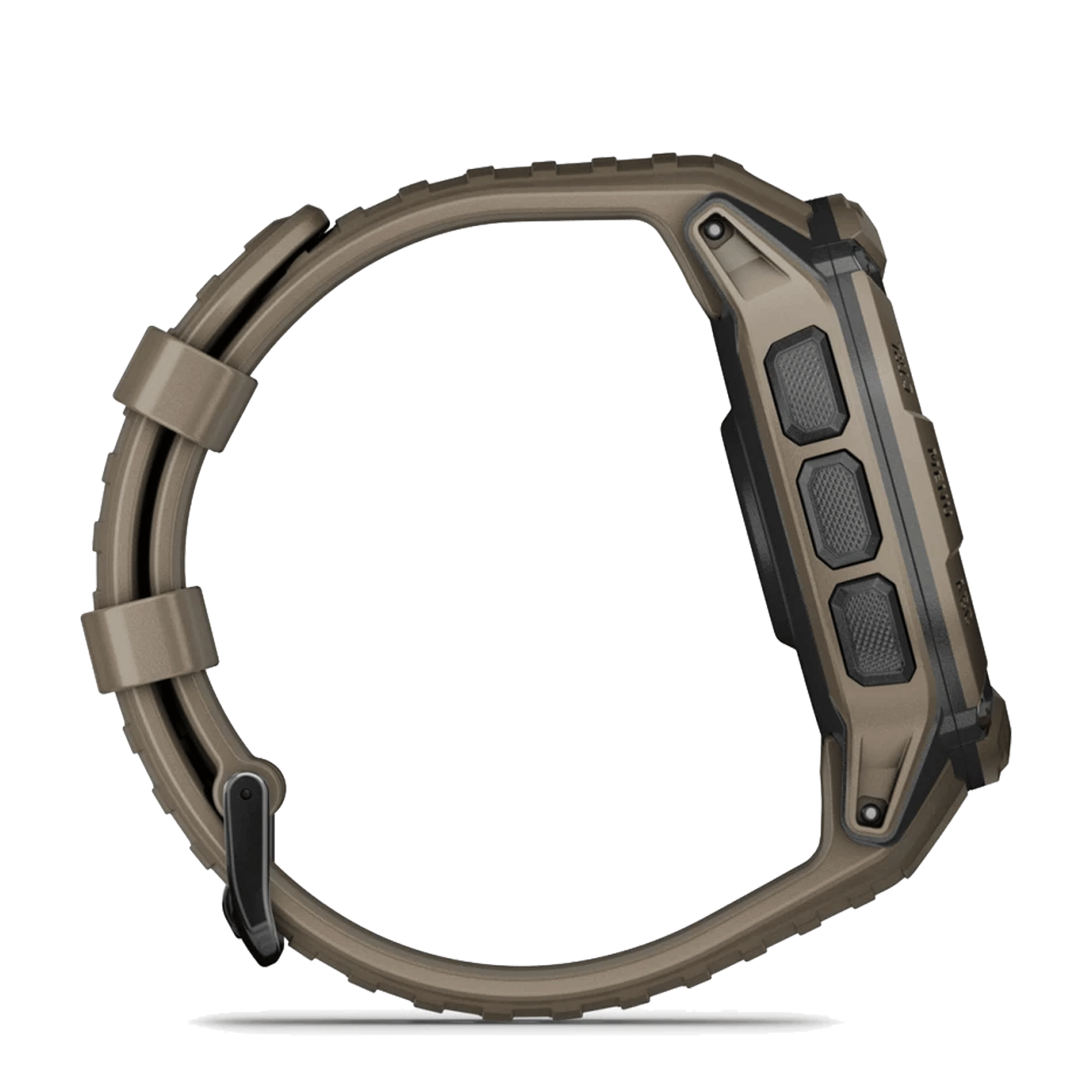 Montre Garmin Instinct 2X Solar Tactical Edition Beige Coyotte bracelet silicone beige 50 mm 010-02805-02