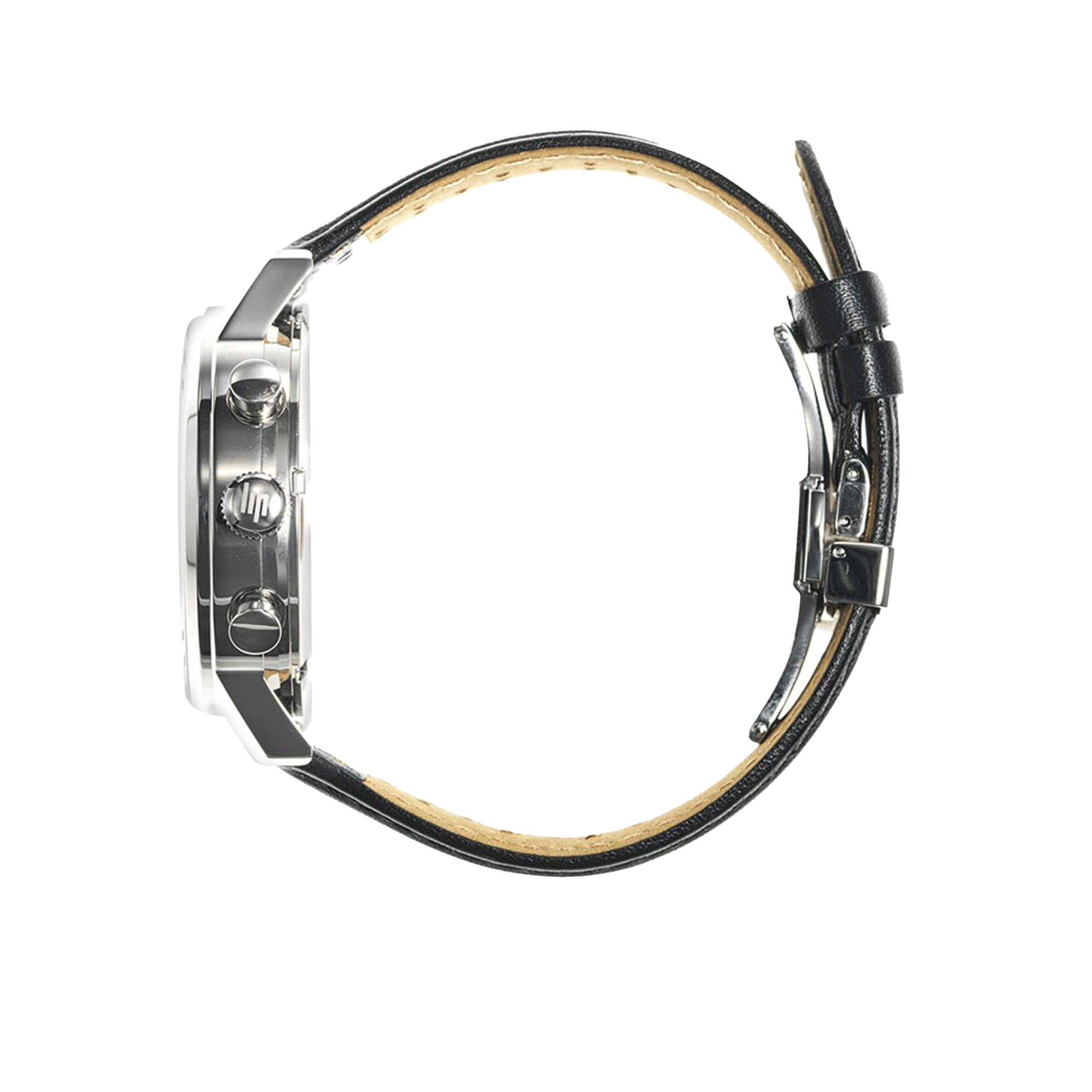 Montre Lip Rallye Chrono Edition Limitée automatique cadran vert bracelet cuir noir 42 mm