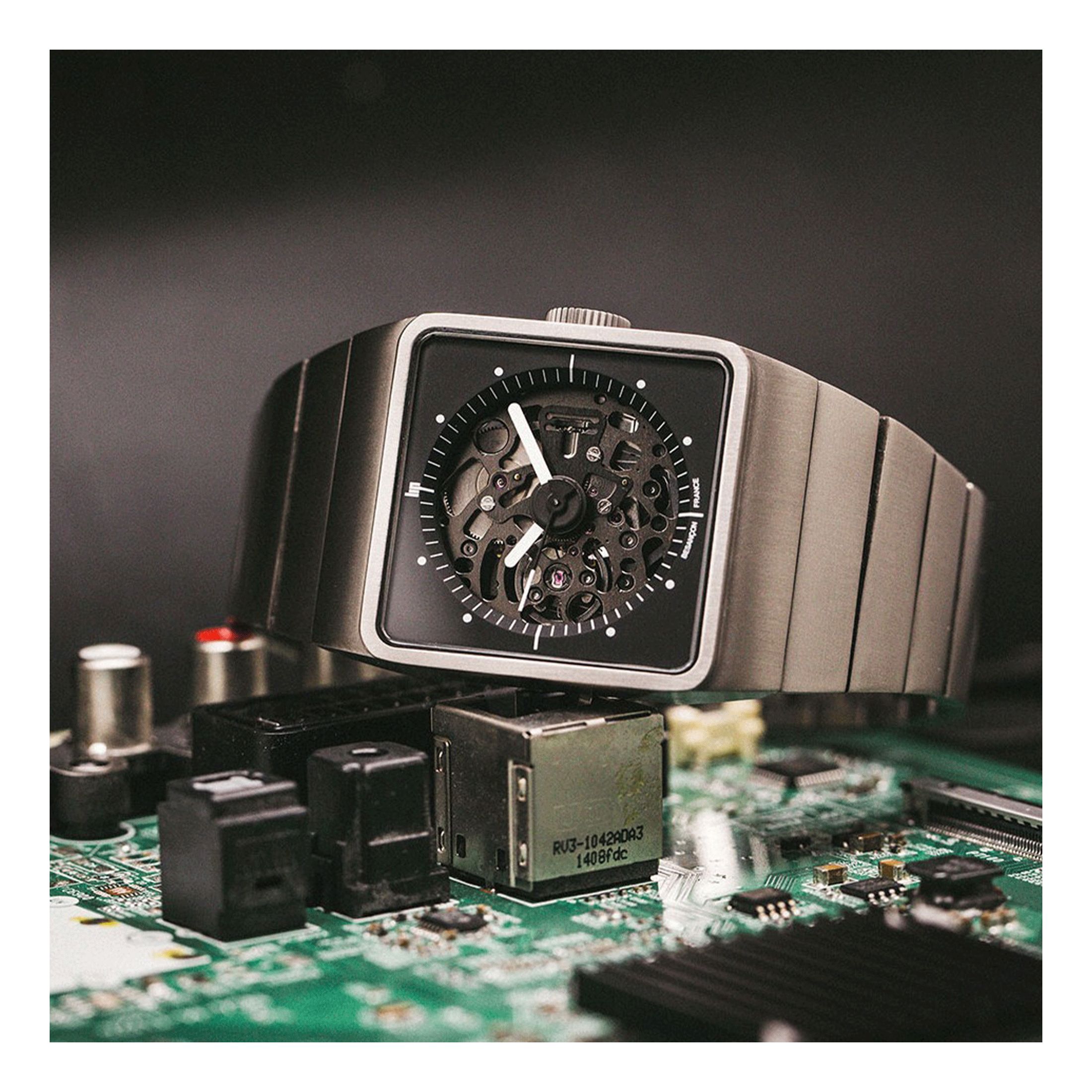 Automatique Squelette Lip Chronographe Automatique Montre Lip BIG