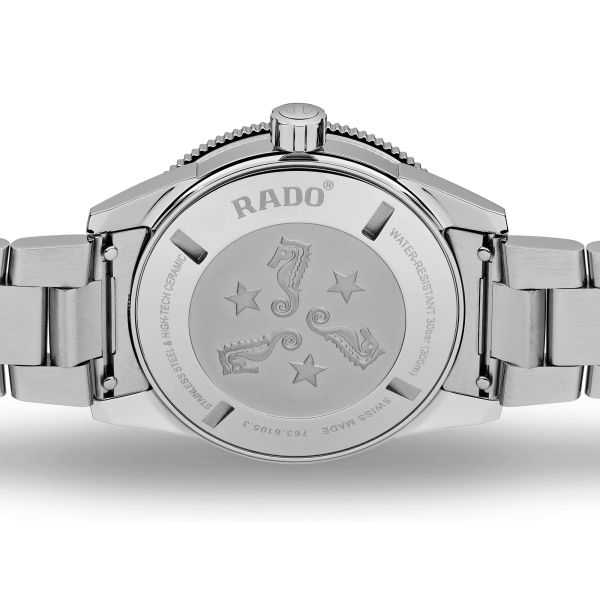 Montre Rado Captain Cook automatique cadran bleu bracelet acier 42 mm R32105203