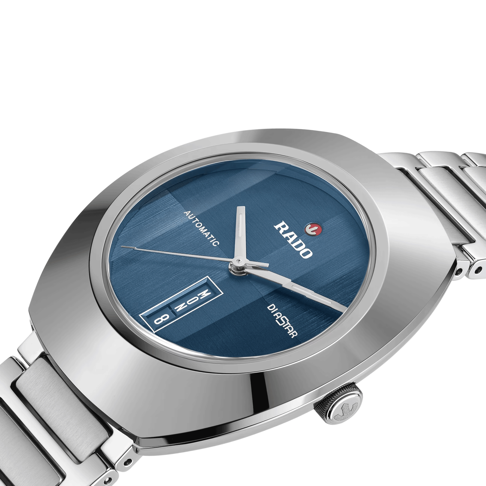 Montre Rado DiaStar Original automatique cadran bleu bracelet acier 38 mm R12160213