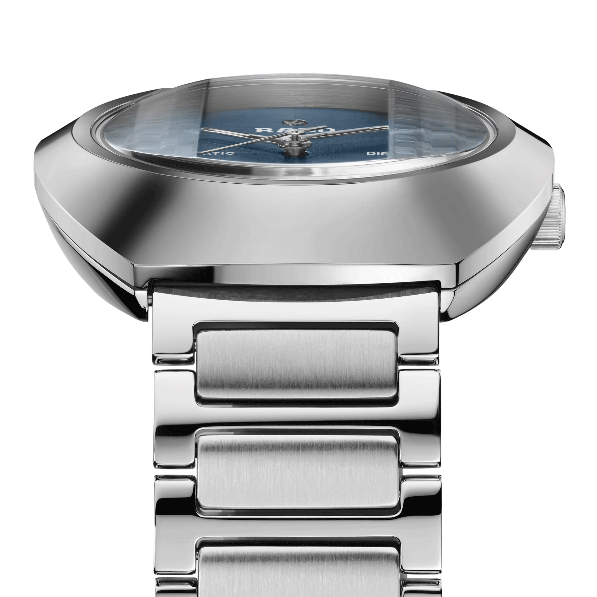 Montre Rado DiaStar Original automatique cadran bleu bracelet acier 38 mm R12160213