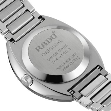 Montre Rado DiaStar Original automatique cadran bleu bracelet acier 38 mm R12160213