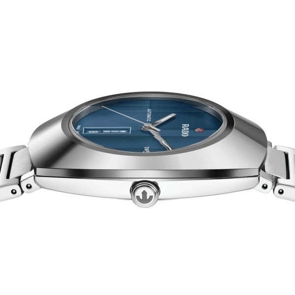 Montre Rado DiaStar Original automatique cadran bleu bracelet acier 38 mm R12160213
