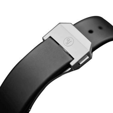 Montre Yema Navygraf Marine Nationale GMT automatique cadran bleu bracelet caoutchouc noir 38,5 mm YNAV23MN-GRBS