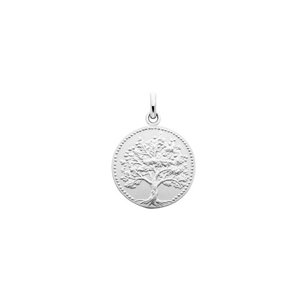 Médaille Arthus Bretrand Arbre de Vie relief en or blanc  G4374X0000