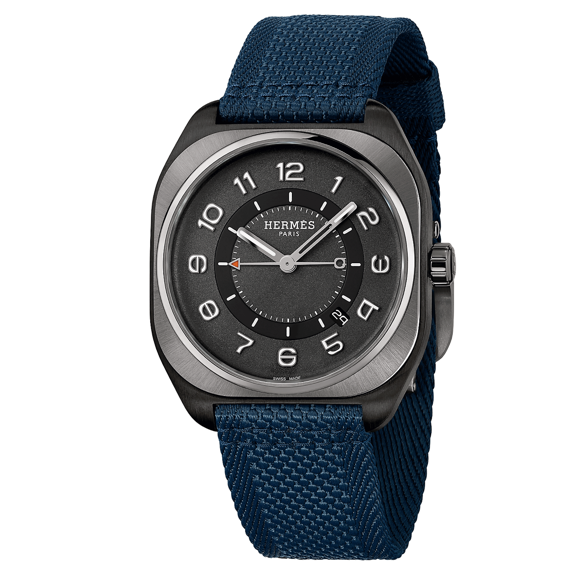 Hermès ブラック ボウタイ Jumbo belt buckle & Reversible leather strap 38 mm | Hermès