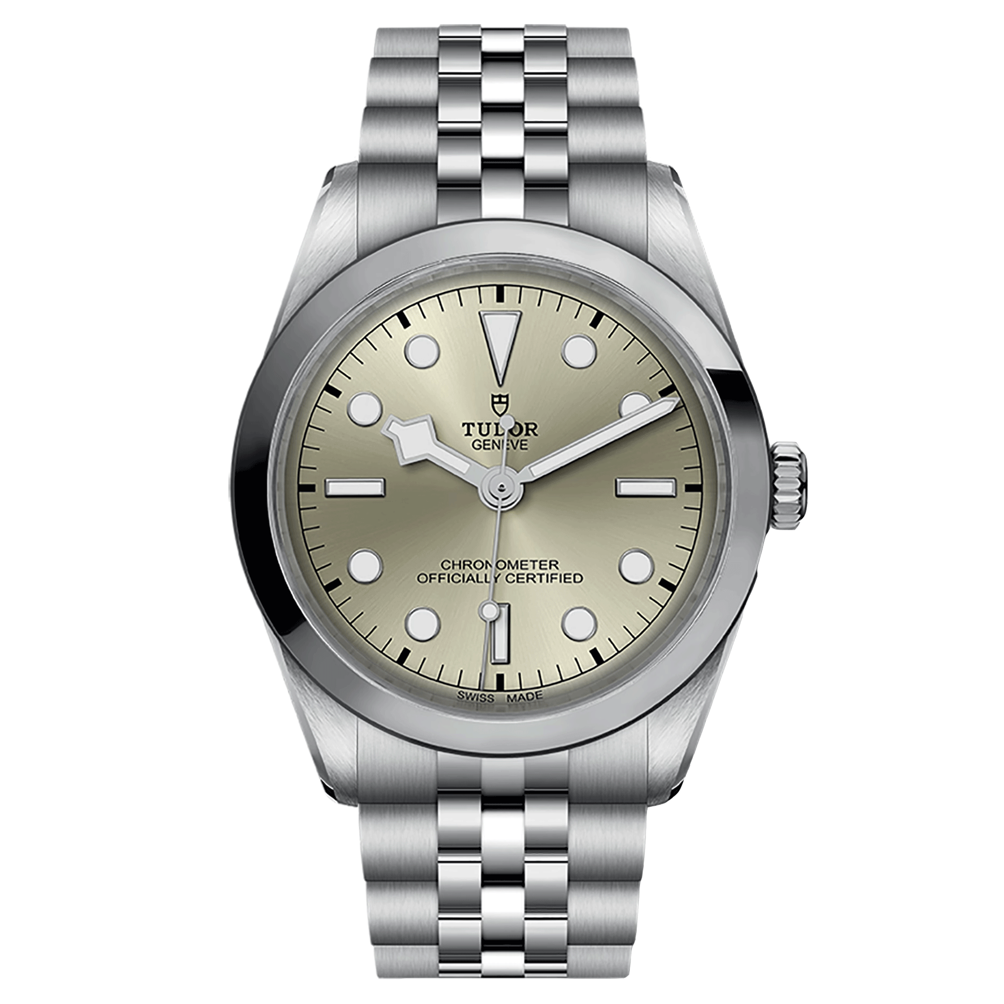 Tudor Black Bay 36 COSC automatic watch light champagne dial steel bracelet 36 mm M79640-0003